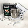 Надійний міксер для кухні Rainberg RB-8082 3200 Вт, Стаціонарний міксер UQ-148 з насадками, фото 10