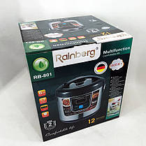 Мультиварка пароварка якісна Rainberg RB-801 1500 Вт 6 л, Мультиварка пароварка WF-976 5 л, фото 5