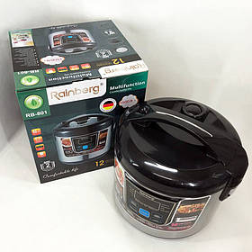 Мультиварка пароварка якісна Rainberg RB-801 1500 Вт 6 л, Мультиварка пароварка WF-976 5 л