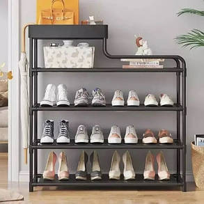 Стелаж для зберігання взуття стійкий Shoe Rack 5 ярусов, Стійка для AT-103 робочого взуття, фото 1