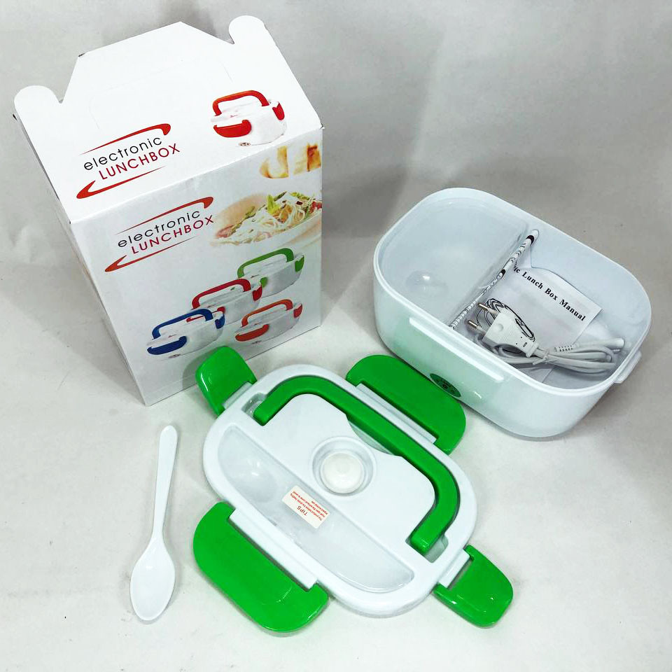 Харчовий бокс з підігрівом Lunch Heater 220 V, Ланчбокс з підігрівом на 220V, Термопосуд MN-704 для їжі