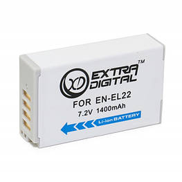 Акумулятор для Nikon EN - EL22, Li - ion, 1400 mAh (BDN2683)