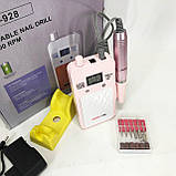 Машинка для манікюру Nail, Фрезер для нігтів манікюру педикюру Спеціальний фрезер майстра UX-41, фото 8