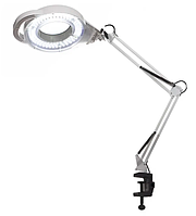 Лампа-лупа настільна на струбцині