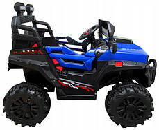 Електромобіль дитячий Buggy X8n на акумуляторі з пультом керування синій, фото 2