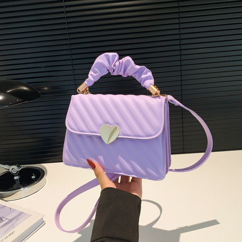 Жіноча сумка 6557 крос-боді фіолетова, фото 1