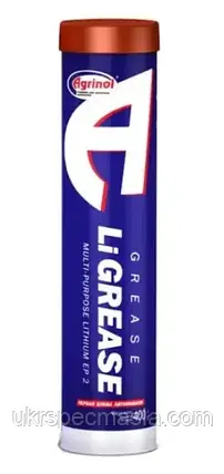 Смазка Ligrease EP-2 Агринол, картридж 400г, фото 1
