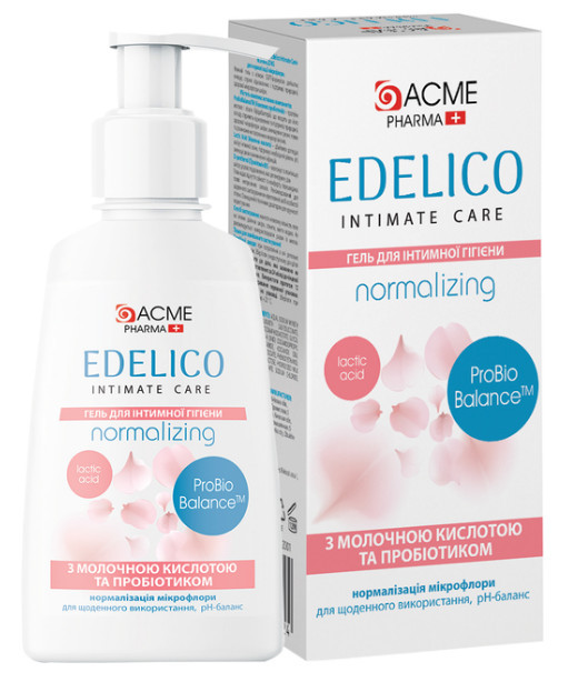 Гель для інтимн гігієни Edelico intimate care NORMALIZING 400мл (4820000308649), фото 1