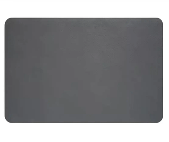Протиковзний водопоглинальний килимок для сушіння посуду KitchenRug 30*40 см Сірий (KG-12125)