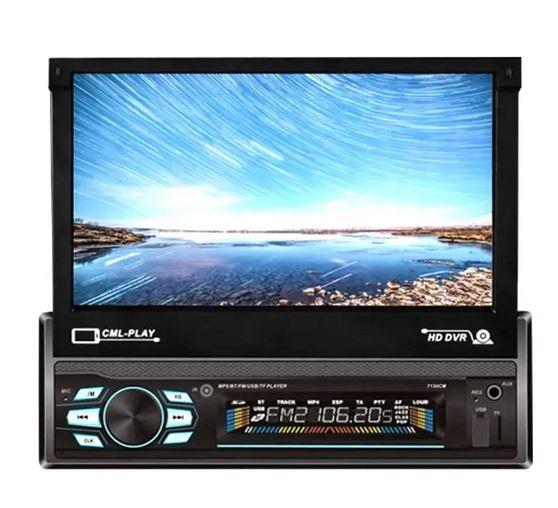 Автомагнітола 1DIN Pioneer 7188a з висувним екраном, USB, Bluetooth та GPS, фото 1