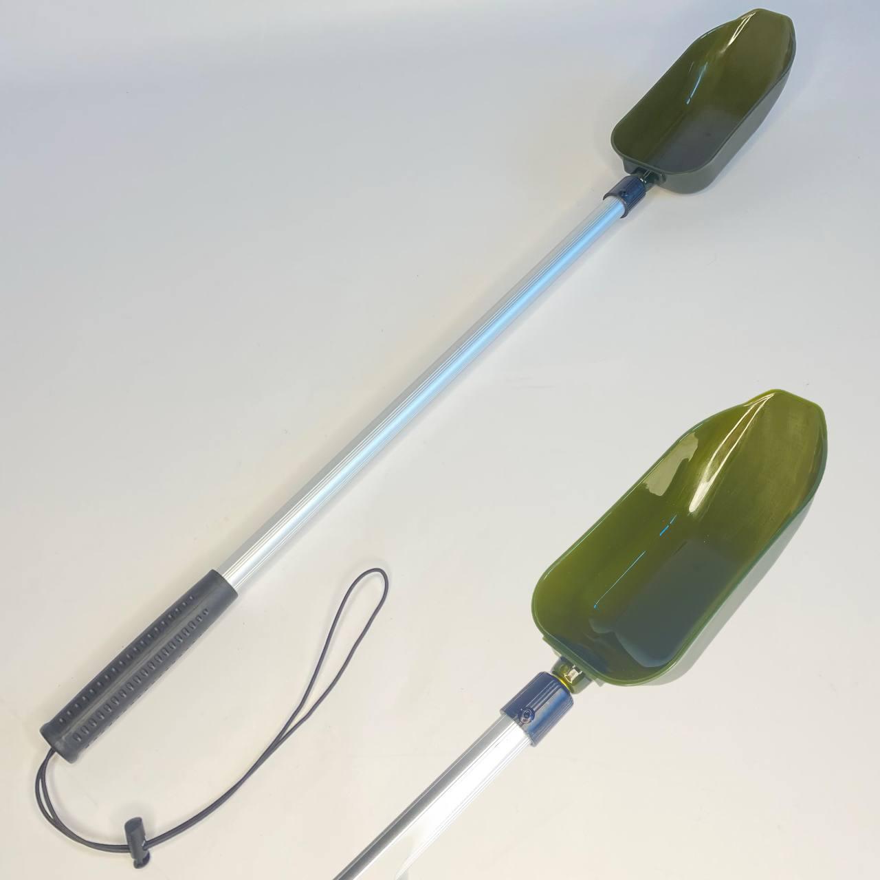 Лопатка для закидання підгодовування Feima з алюмінієвою ручкою (60 см) - XL, фото 1