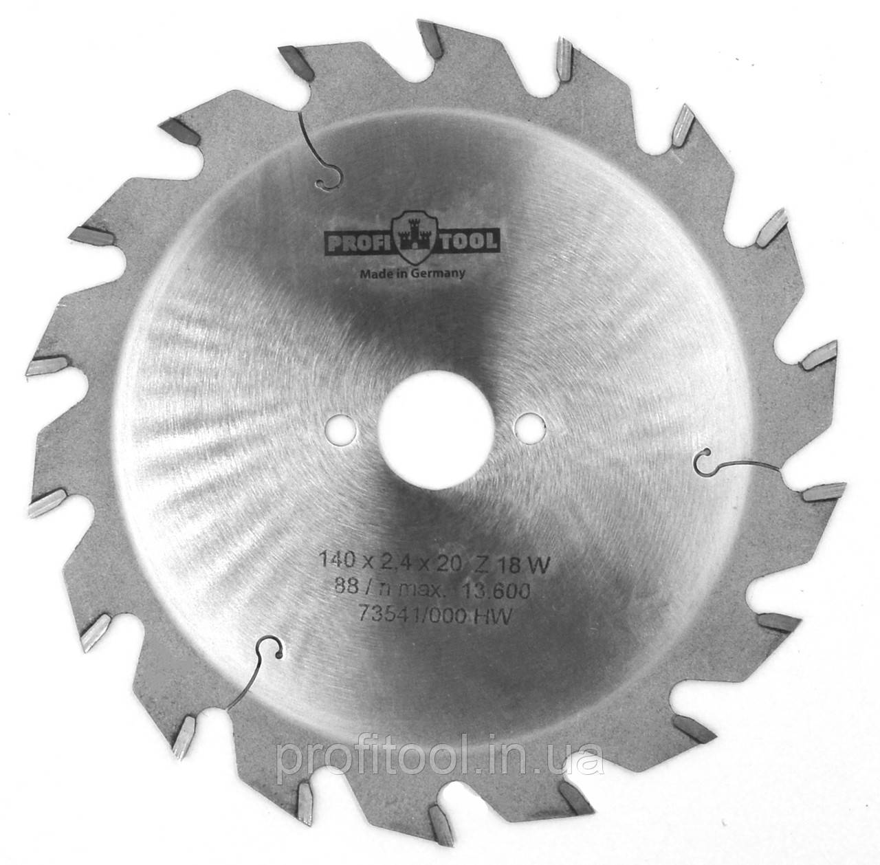 Диск пиляльний PROFITOOL - 140х2,4х1,4х20 мм Z=18, W (ATB) (2114002)