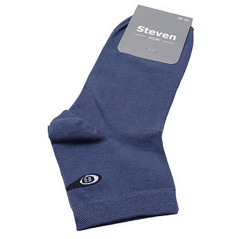 Сині чоловічі бавовняні шкарпетки Steven Art-046