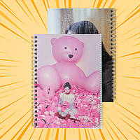 Зошит А5 48 арк. на пружині у клітинку 60 гр.м² ILLIT 012