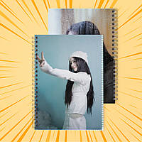 Зошит А5 48 арк. на пружині у клітинку 60 гр.м² ILLIT 014