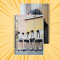 Зошит А5 48 арк. на пружині у клітинку 60 гр.м² ILLIT 018