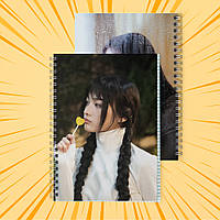 Зошит А5 48 арк. на пружині у клітинку 60 гр.м² ILLIT 022