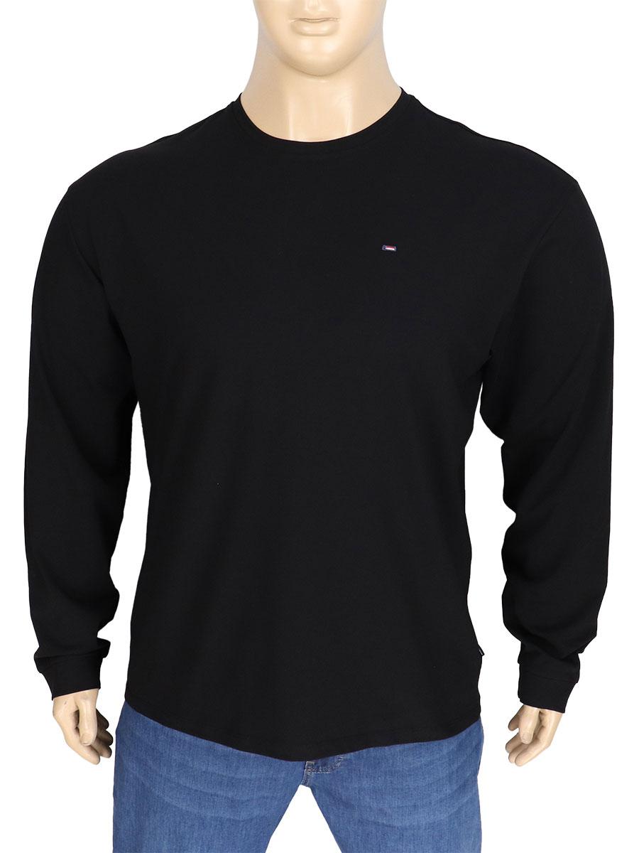 Темний турецький батник для чоловіків Zinzolin 3551 Black