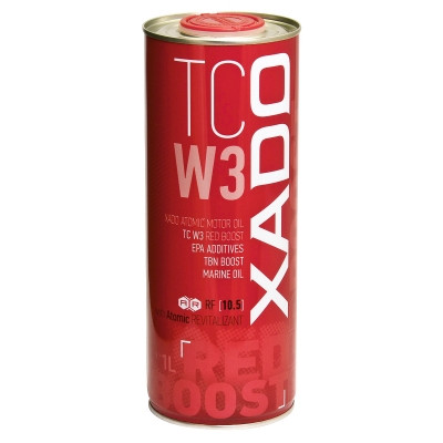 Моторна олива XADO Atomic Oil TC W3 RED BOOST мінеральна 1л