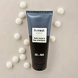 Щоденний шампунь для волосся та тіла 2 в 1 Jar for Men від honest 200 мл професійний догляд для чоловіків, фото 4