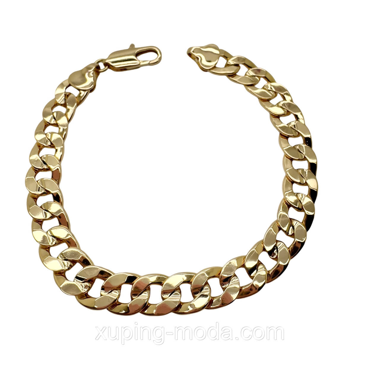 19 см х 8 мм. Браслет гуртом. Браслет xuping. 18k, фото 1