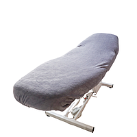 Чохол на кушетку плюшевий 90х210 см Сірий