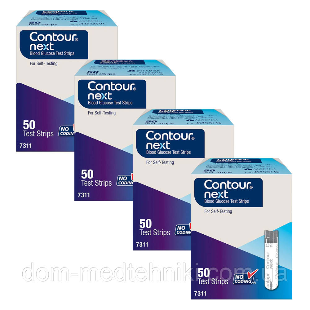 Тест-смужки Contour Next, 200 шт.