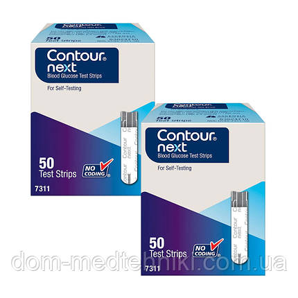 Тест-смужки Contour Next, 100 шт., фото 1