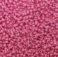 Бісер чеський Preciosa Матовий 441 / 16695 калібр 10/0 Рожевий Упаковка 5 грам