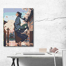 Алмазна мозайка 40*50 "Анімі. Монолог Травниці " NoOD9080, Оригамі