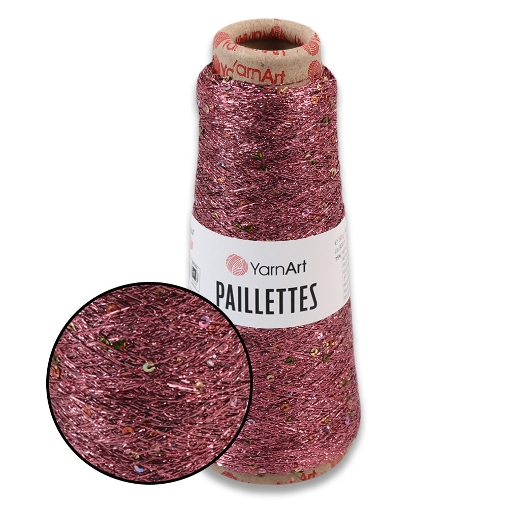 YarnArt Paillettes, Сирень №8004