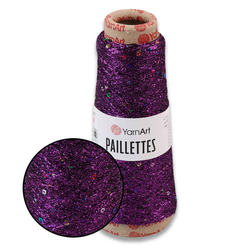 YarnArt Paillettes, Фіолет №8009