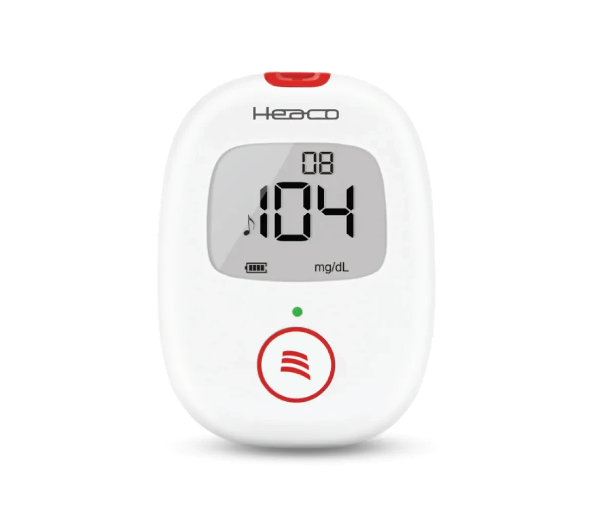Глюкометр приладу вимірювання рівня глюкози в крові Heaco Safe AQ Voice