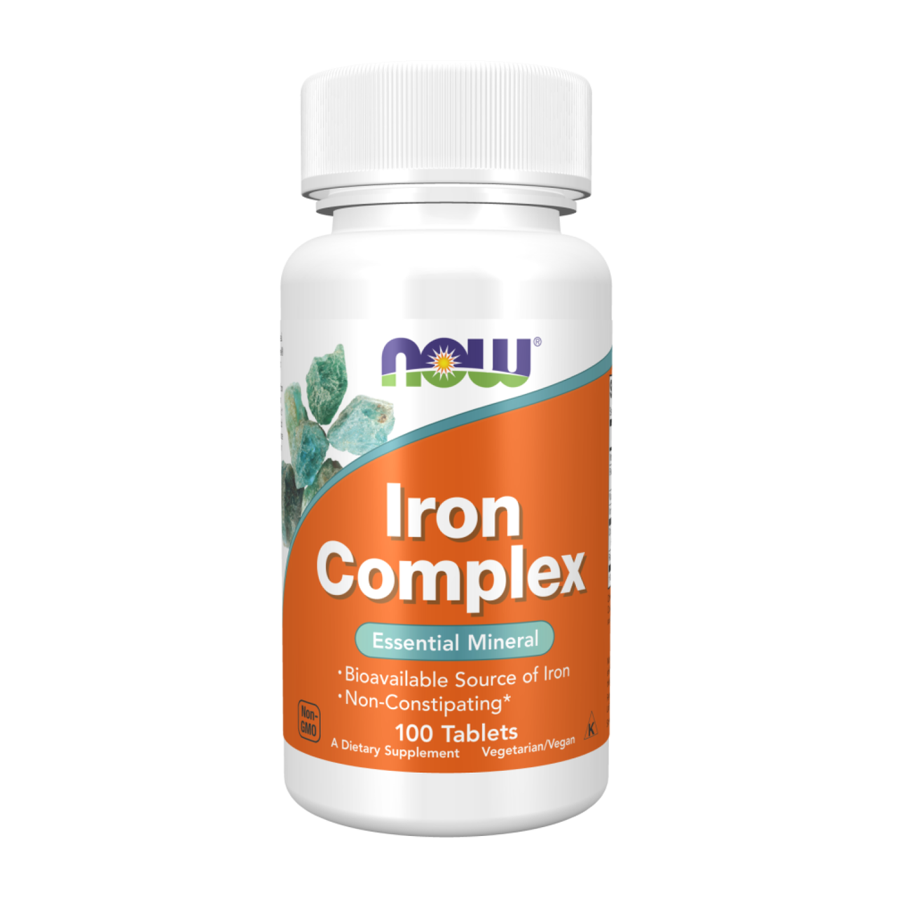 Комплекс заліза Now Foods Iron Complex 100 таблеток, фото 1