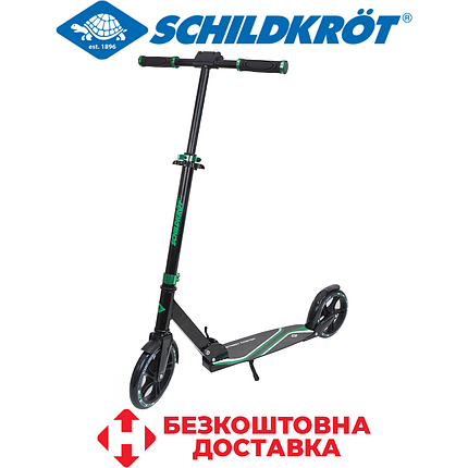 Міський самокат двоколісний складаний Schildkröt City Scooter Street Master PU200мм навантаження 100кг вага4,5 кг, фото 1