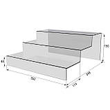 Товарна горка EKOSTAR на 3 полки 350х348х150, фото 3