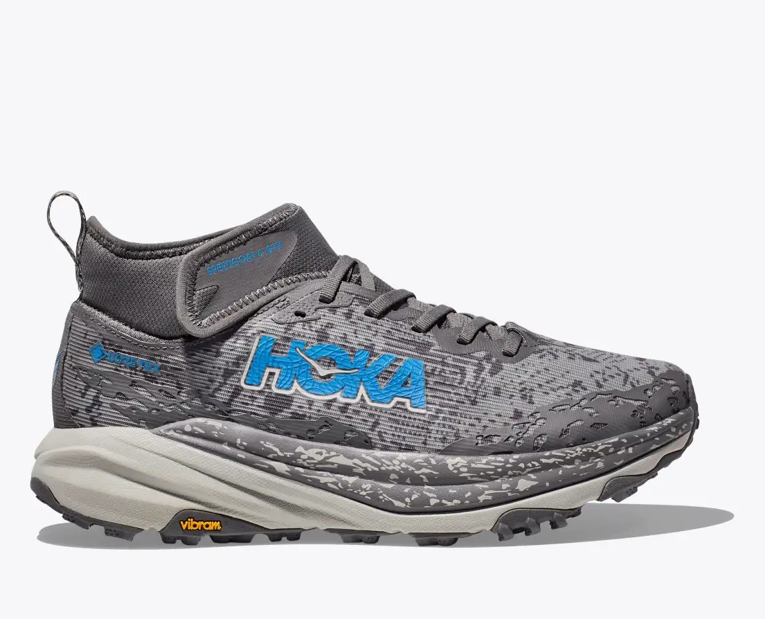 Кросівки для бігу чоловічі Hoka SPEEDGOAT 6 MID GTX 1155152 SLTG SATELLITE GREY / STARDUST