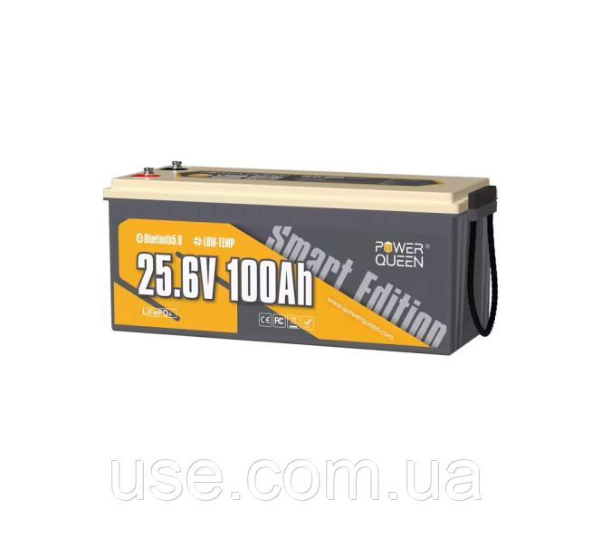 Акумулятор для інверторів, ДБЖ, 24V, 100AH, ампер годин, літієвий Lifepo4 акб