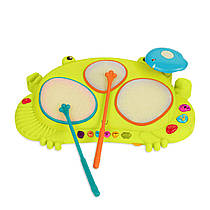 Музична іграшка Кваквафон S2 Ribbit-tat-tat Battat BX1953Z Interactive Frog Drum
