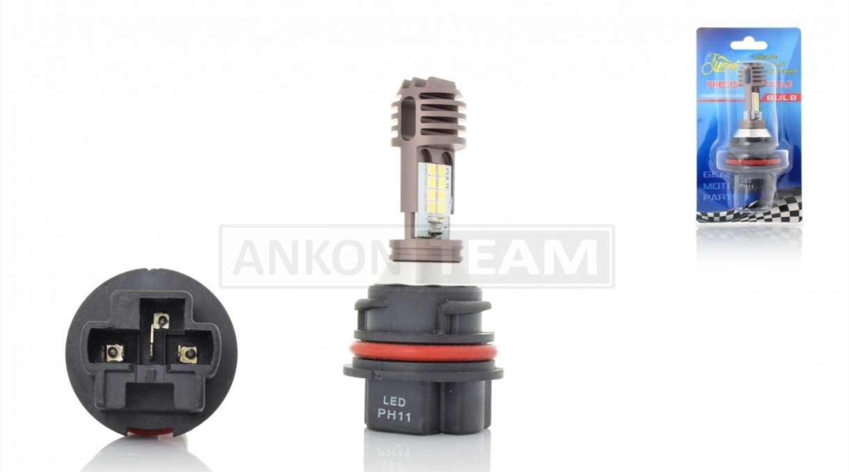 Лампа фары диодная PH11 12V 40/40W Honda DIO AF34/35 LEAD AF48 (ID ...