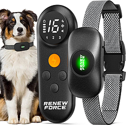 Електронашийник для тренування собак RENEW FORCE 1000м + пульт дистанційного керування (Польща)