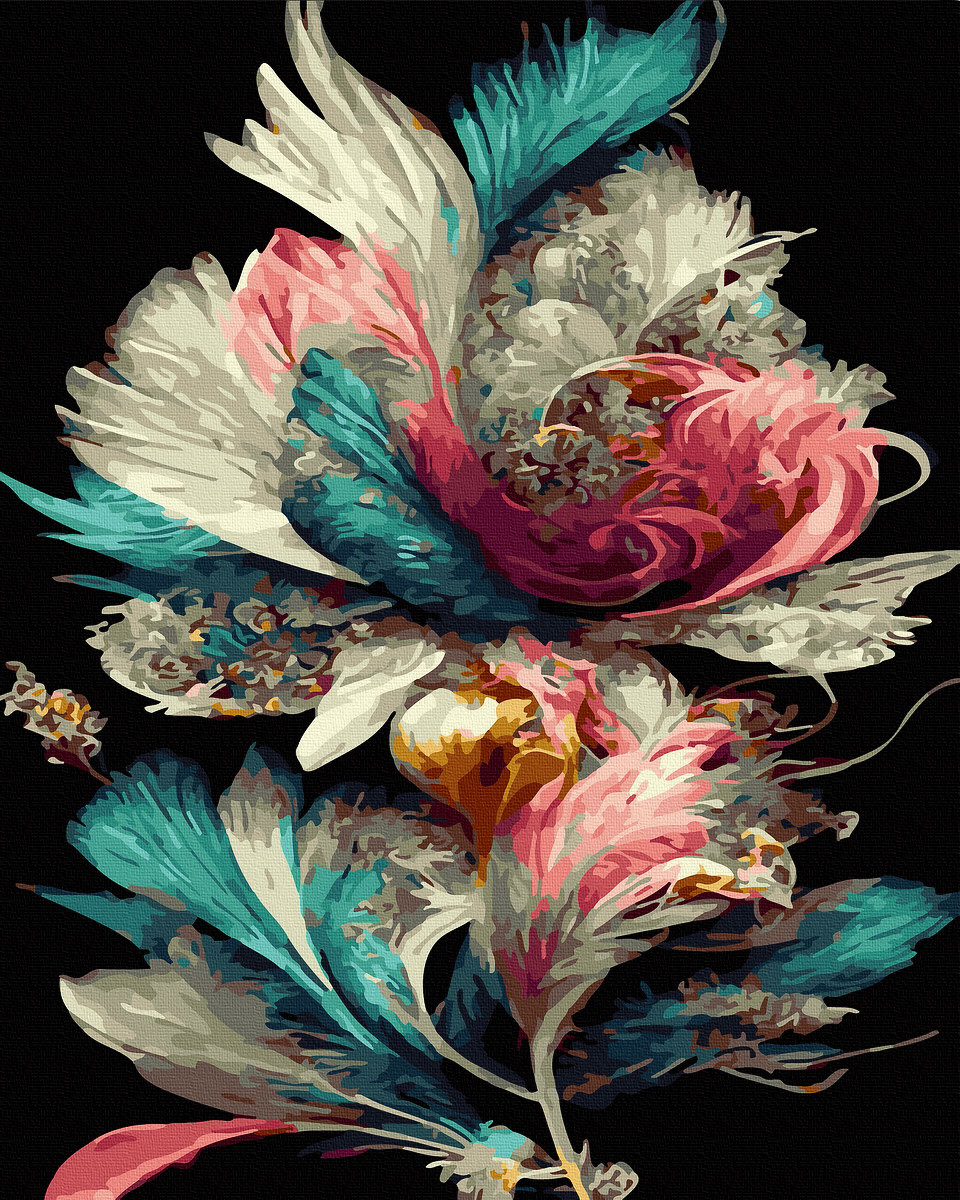 Картина за номерами GX46773 Гра кольорів 40х50см. Rainbow