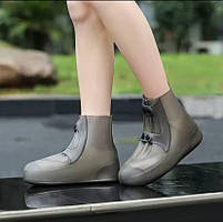 Чохли бахіли для взуття від дощу та бруду Розмір S- 34-35 см, Бахіли для взуття багаторазові