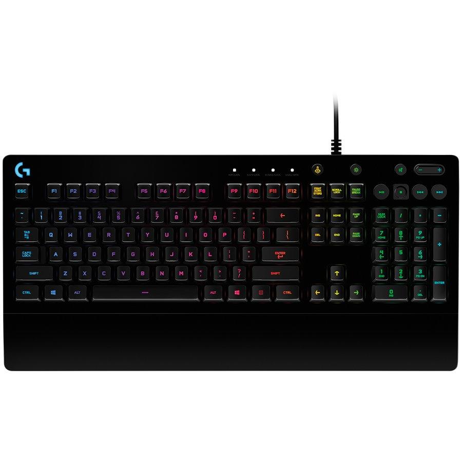 Клавіатура Logitech G213 Prodigy RGB Gaming Keyboard UKR (920-010740), фото 1