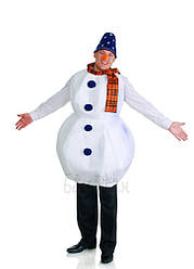 Костюм Сніговика дорослий 48-52