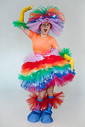 Костюм ф'єка жіночий різнокольоровий що світиться 44-48