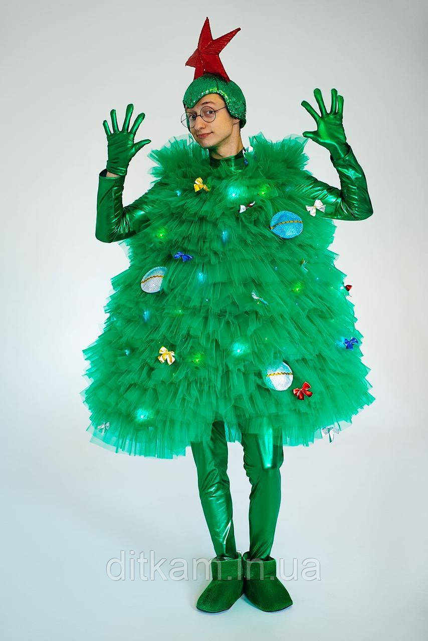 Костюм Ялинки що світиться 46-50, фото 1