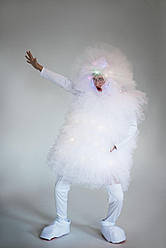 Костюм Ф'єка білий що світиться 46-50