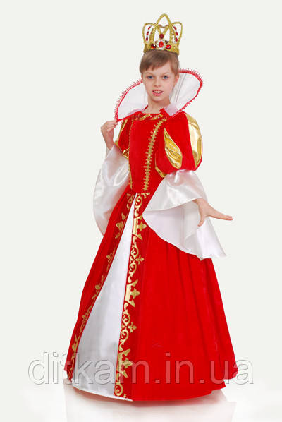 Костюм королеви для дівчинки, фото 1