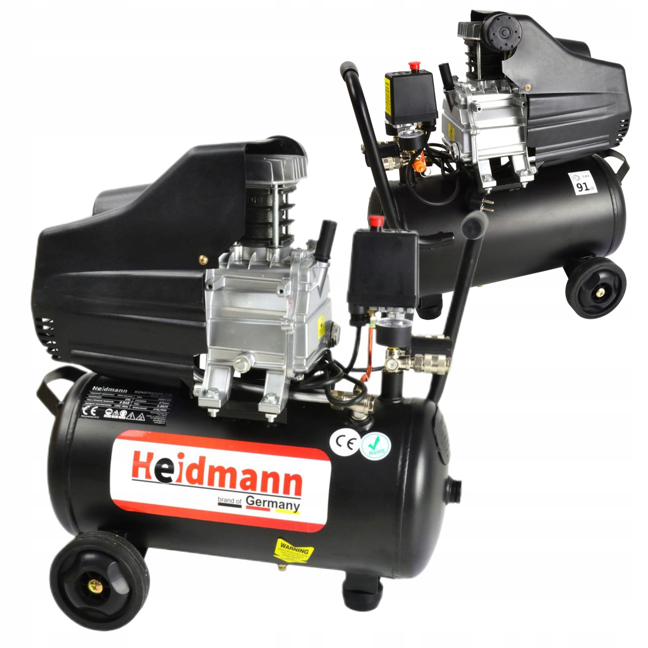 Оливний компресор  Heidmann H00720 24l 8bar